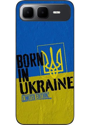 Силиконовый чехол epik для infinix smart 10 plus (x6725b) с принтом рожден в украине