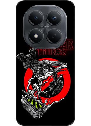 Силиконовый чехол epik для xiaomi redmi note 15 pro 4g с принтом stranger things демогоргон