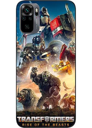 Силіконовий чохол epik для xiaomi redmi note 10 з картинкою трансформери