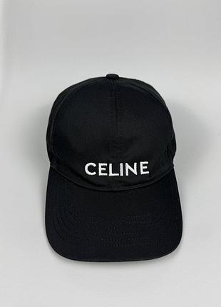 Кепка бейсболка чорна чоловіча celine оригінал люксова