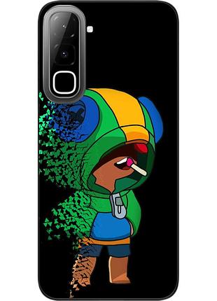 Чехол силиконовый epik для infinix hot 70 (x6895) с принтом бравл леон