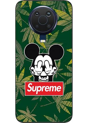 Оригинальный чехол epik для nokia g20 / g10 с картинкой микки supreme