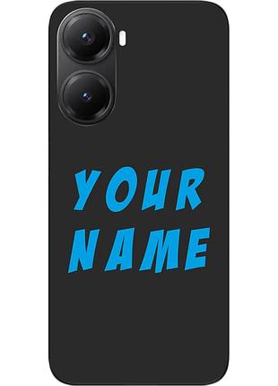 Саме чохол epik для xiaomi poco x7 pro бампер із ім'ям друк на чохлі