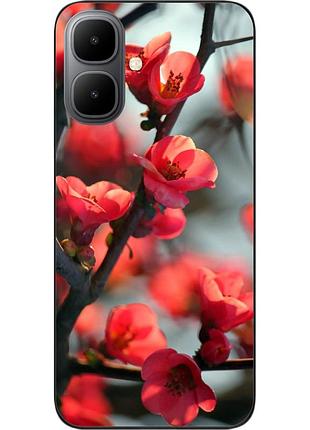 Чехол силиконовый epik для infinix smart 10 (x6725) с принтом сакура