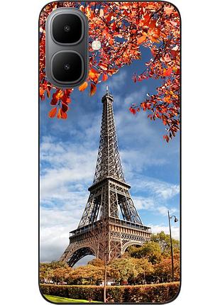 Бампер силиконовый чехол epik для infinix smart 10 (x6725) с принтом башня