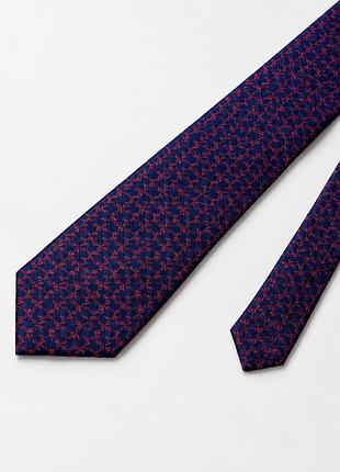 Шовкова чоловіка краватка seidenfalter (100% silk, made in italy)