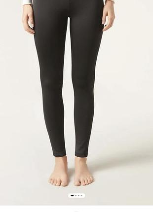 Термолегінси з ворсом calzedonia