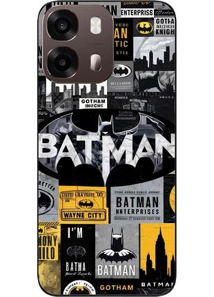 Чохол силіконовий epik для oppo a6s з принтом batman