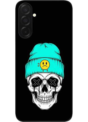 Силиконовый чехол epik для samsung galaxy a57 с принтом улыбка мертвеца