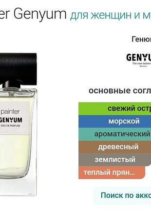 Розпив парфума genyum painter 6
