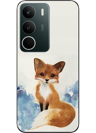 Силиконовый чехол epik для realme c71 4g с принтом лиса