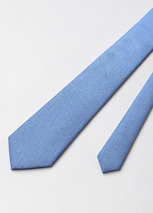 Шовкова чоловіча краватка hugo boss (100% silk, made in italy)