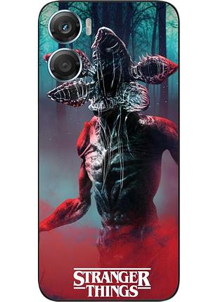 Силіконовий чохол epik для motorola g06 з принтом stranger things істота