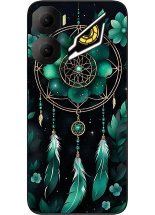 Силиконовый чехол бампер epik для zte nubia neo 3 5g с картинкой изумрудный ловец снов