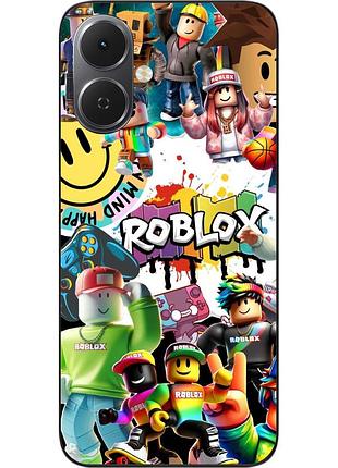 Чохол силіконовий epik для tecno spark go 2 (km4) з принтом roblox стріт арт