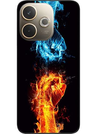 Силиконовый чехол epik для oppo a5 pro с принтом сопротивление