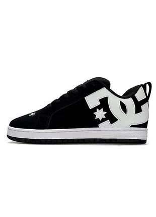 Чоловічі кросівки dc shoes court m black white