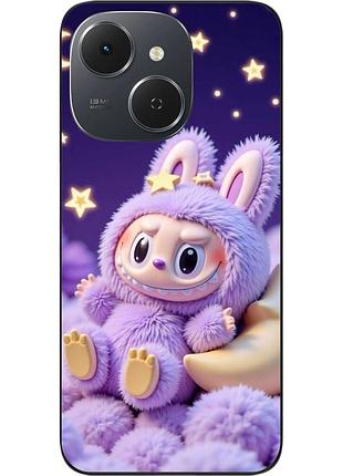 Силиконовый чехол epik для tecno spark 40c (km4k) с принтом labubu соня