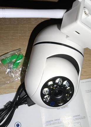 Wi-fi камера intelligent camera 4мп з функцією повороту та нічним баченням. нова, у комплекті