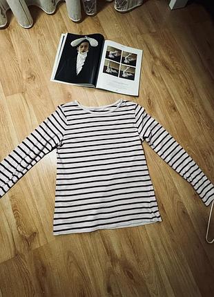 Лонгслів h&m в смужку 3