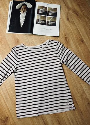 Лонгслів h&m в смужку