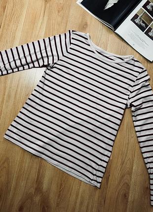 Лонгслів h&m в смужку 7
