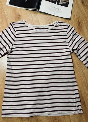 Лонгслів h&m в смужку 4