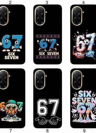 Силиконовый чехол 6-7 шесть семь six-seven для xiaomi redmi a5 мемный дизайн