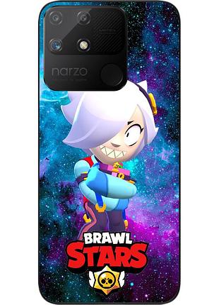 Чохол силіконовий epik для realme narzo 50a з картинкою бравл колетт