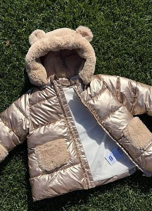 Зимова куртка chicco для дівчинки. 5