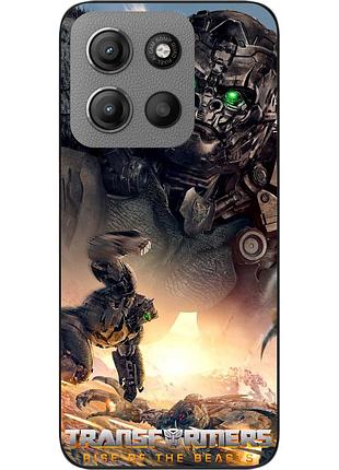 Силіконовий чохол epik для motorola g15 power з картинкою ейплінк трансформери звероботи