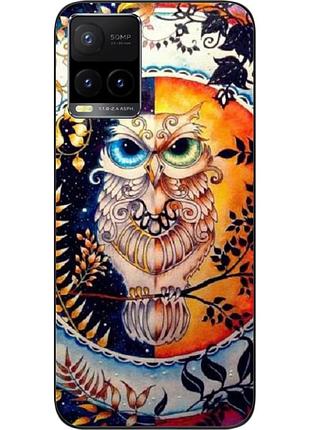 Оригінальний чохол epik для vivo y21 з картинкою сова