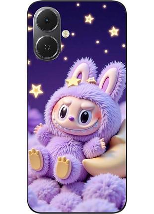 Силиконовый чехол epik для tecno spark go 2 (km4) с принтом labubu соня