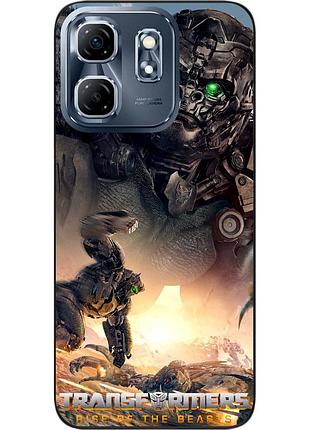 Силиконовый чехол epik для infinix hot 50i с картинкой эйплинк трансформеры звероботы
