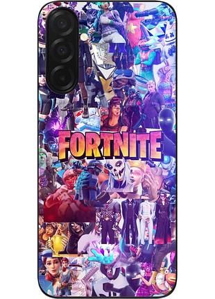 Силиконовый чехол epik для samsung galaxy a37 с принтом армия героев fortnite