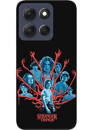 Силіконовий чохол epik для motorola g86 5g з принтом stranger things біллі
