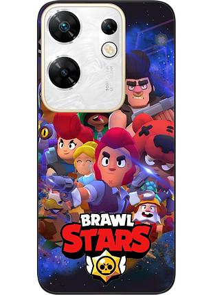 Чехол силиконовый epik для infinix zero 30 4g с картинкой бравл атака