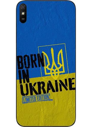 Силиконовый чехол epik для xiaomi redmi 9a с картинкой рожден в украине