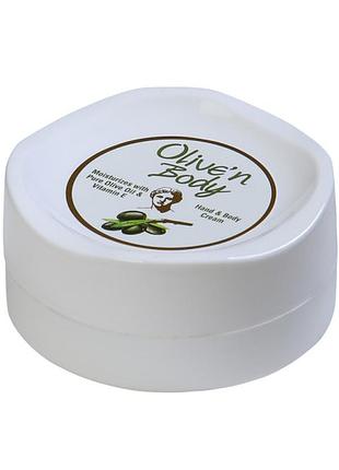 Крем для рук та тіла з екстрактом листя оливи olive’n body, 150 мл