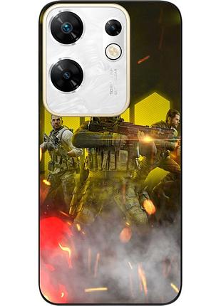 Чехол силиконовый epik для infinix zero 30 4g с картинкой call of duty команда