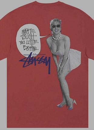 Buy stussy skate tough tee 'pepper'