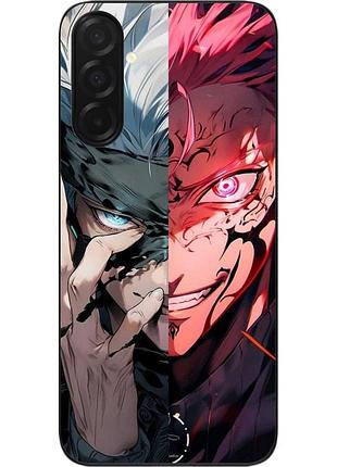 Чехол силиконовый epik для samsung galaxy a37 с рисунком jujutsu kaisen темная дуэль
