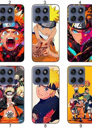 Силіконовий чохол з аніме наруто anime naruto для motorola edge 60 fusion вислови свою фанатську любов