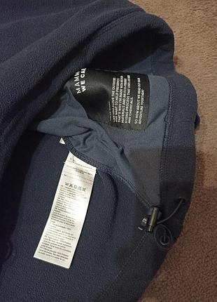 Фліска, худі, чоловіча, mammut  синя, xl 7