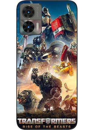 Силиконовый чехол epik для motorola edge 30 neo с картинкой трансформеры
