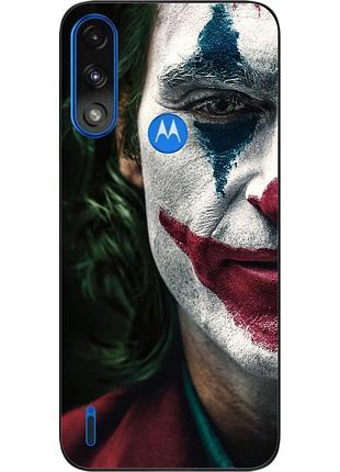 Оригинальный чехол epik для motorola moto e7 power с картинкой джокер