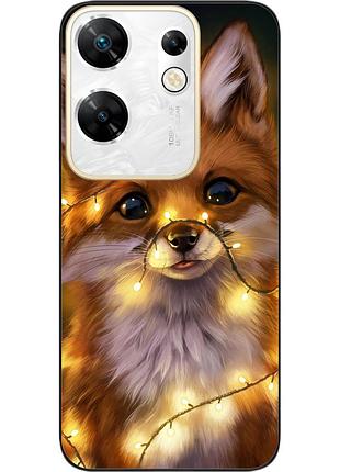 Силиконовый чехол epik для infinix zero 30 4g с картинкой лисичка