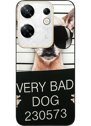 Чохол силіконовий epik для infinix zero 30 4g з картинкою bad dog