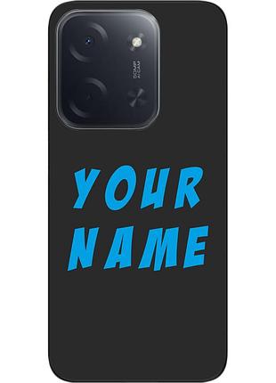 Чехол с именем epik для xiaomi poco c85 бампер с именем печать на чехле