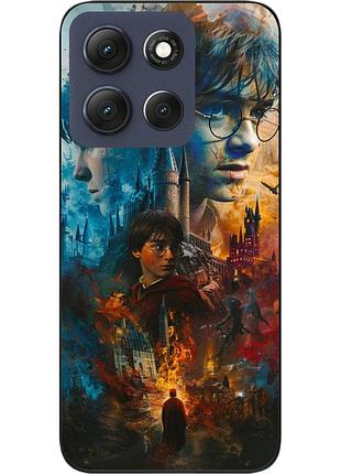 Силиконовый чехол epik для motorola g86 5g с картинкой герои магического мира